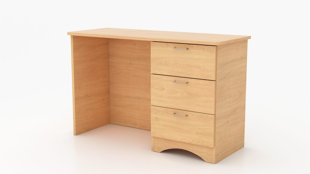 Athena Healthcare Products Inc. Thera Case Goods - 3 Drawer Desk Right