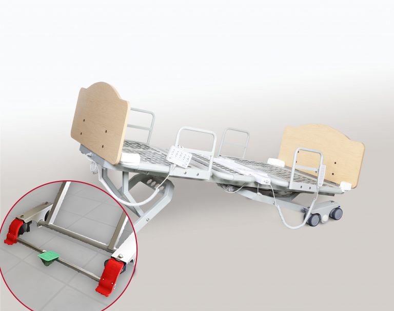 Athena Healthcare Products Inc. Socrates Bed in Trendelenberg