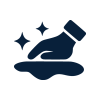 Easy to Clean Anti-Microbial Surfaces Icon